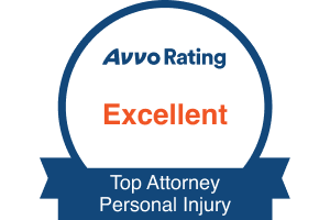 Avvo Rating / Excellent / Top Attorney Personal Injury - Badge